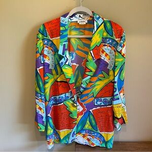 Vintage 80s Jo Hardin Blazer Size 14